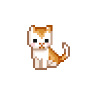 small gif of a cat